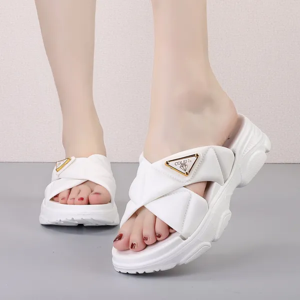 Luxury Design New women Peep Toe Comfortable Sandal For Women Outdoor Designer