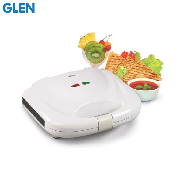 Glen Sandwich Maker with Non-Stick Coating Plates 750W