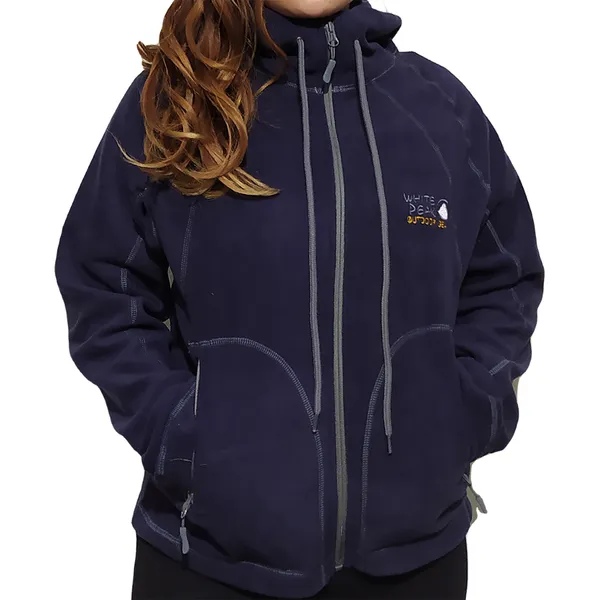 Whites Peaks Trekkings and Hiking Polar Hiking Fleeces Hoody Winter Jacket for Women