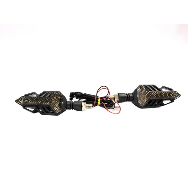 Bike Indicator With Multicolor And Heart Beat Design Led Light