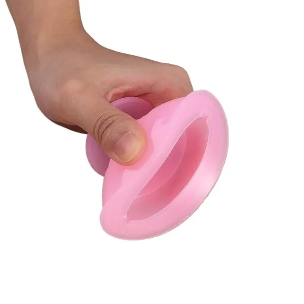 Silicone Professional Vacuum Cupping Therapy For Pain Relief (PINK 4pcs)