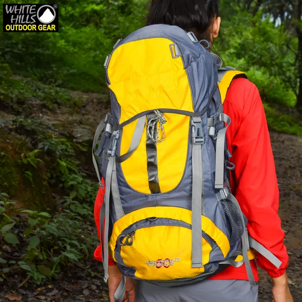 White Peak outdoor backpack Hiking Travelling and Trekking Bags 50L for Women
