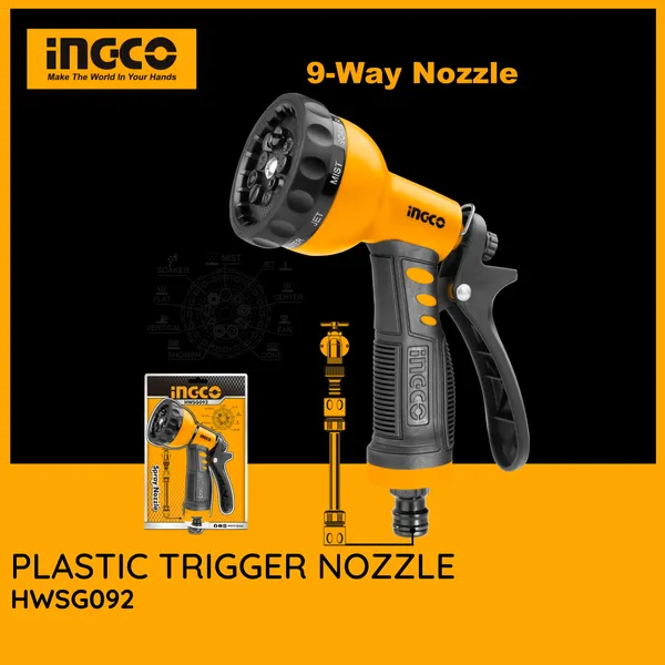 Ingco Plastic Trigger Nozzle HWSG092