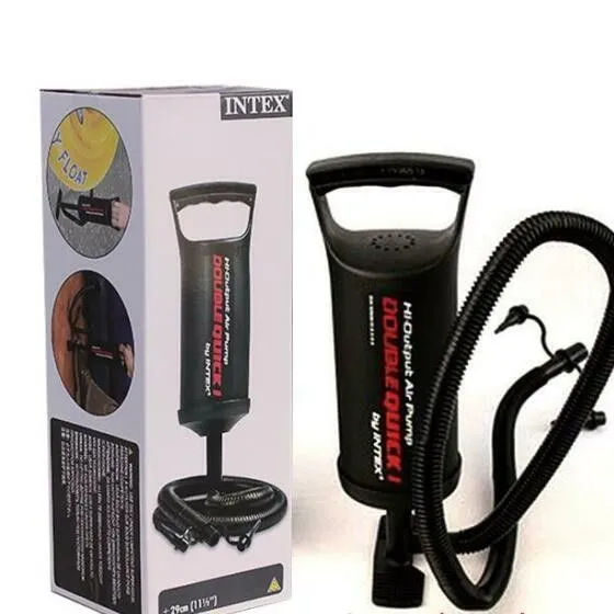 Intex Double Quick III S Hand Pump 14.5" Black