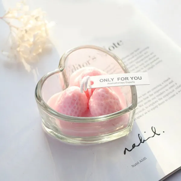 Strawberry Scented Candle