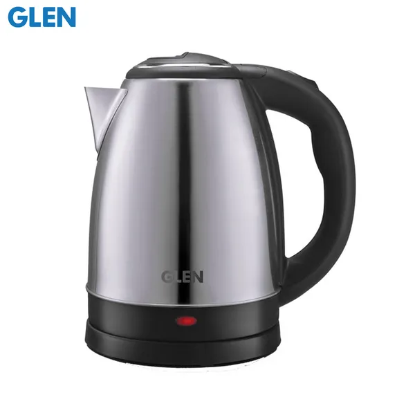 Glen Electric Kettle 1.5L Stainless Metal Pot 1500W