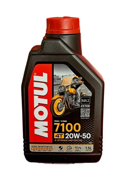 Motul Engine Oil / Mobil 7100 4T 20W50 1.5Ltr