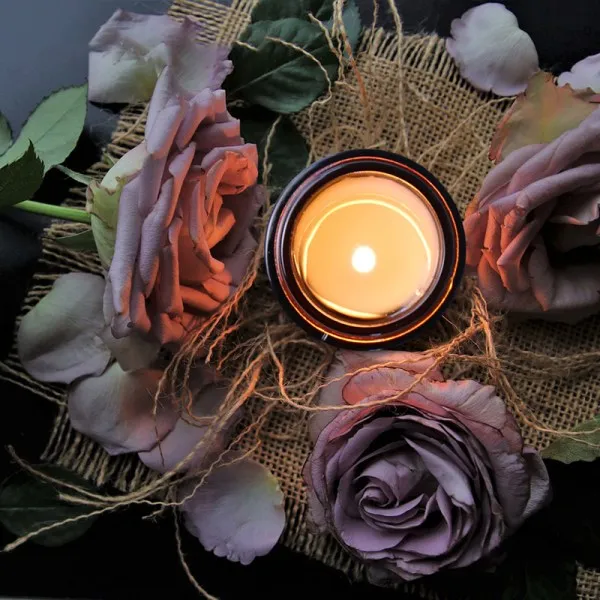 Black Jar Scented Candle