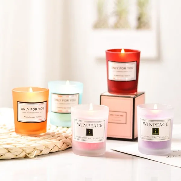 Luxury Glass Scented Candle