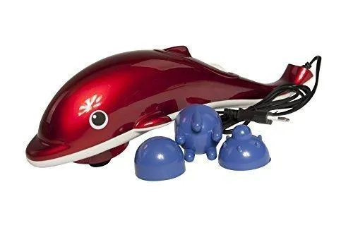 Vibrating Heat Full Body Dolphin Massager | SY Bazzar