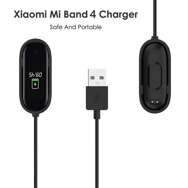 Usb Charging Cable For Mi Band 4 ABCD