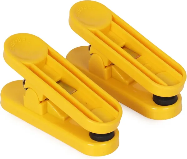 Clip Massage Hand for Tension Anxiety Stress (Yellow, Set - 2)