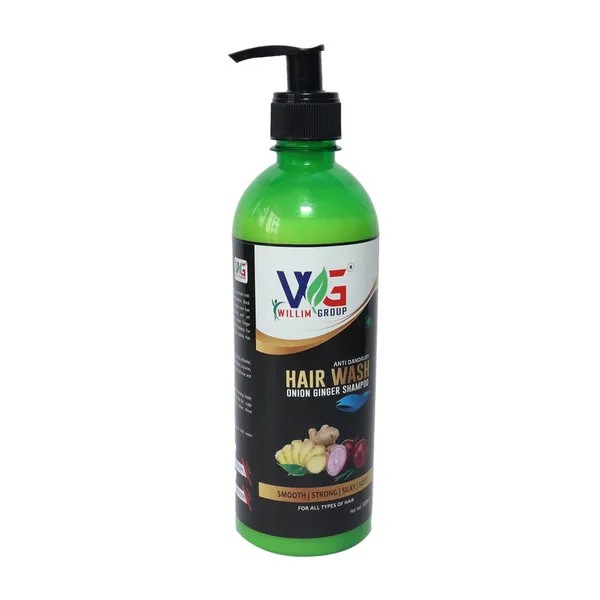 WG Anti Dandruff Onion Ginger Shampoo 500 ml