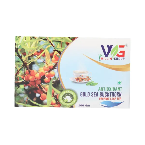 WG Antioxidant Gold Sea Buckthorn Organic Leaf Tea 100 gm