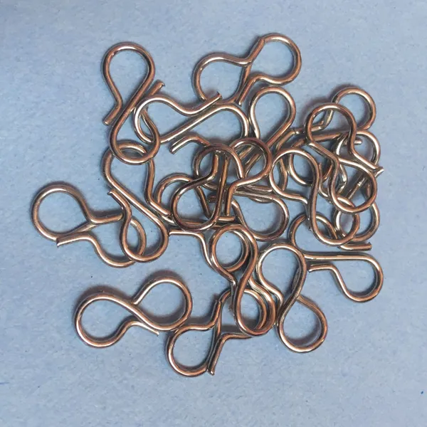 S Shaped Hooks Locks For DIY Jewellery Making - 25 Pieces