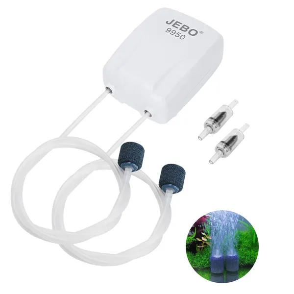 Outdoor Fishing Portable Aquarium Oxygen Air Pump For Fish Tank Household Mute