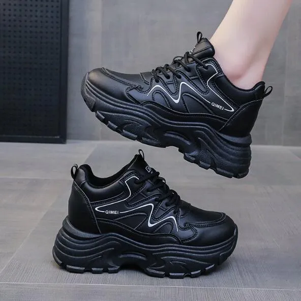 Chunky Sneakers Women's Casual Footwear