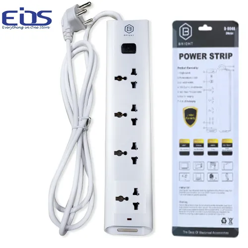 4 port Bright Multiplug Surge Protector