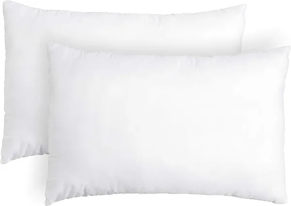 2 Pieces Fiber Bed Pillow - 16 X 24 Inches - Medium