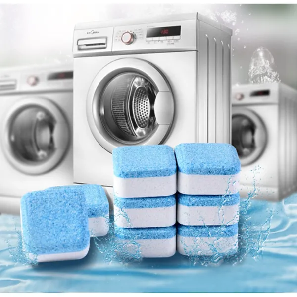 24pcs Washing Machine Cleaner Detergent Effervescent Tablet