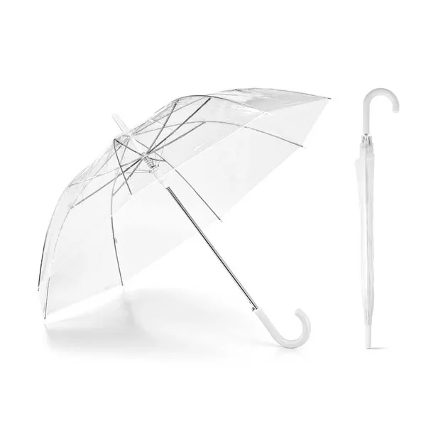 Transparent White Umbrella