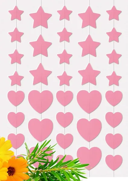 Acne Patch Pimple Patch, Pink Heart & Star Shaped Absorbing Cover Hydrocolloid Patches For Face (40 Count For 40 Pimples (Pack of 1)