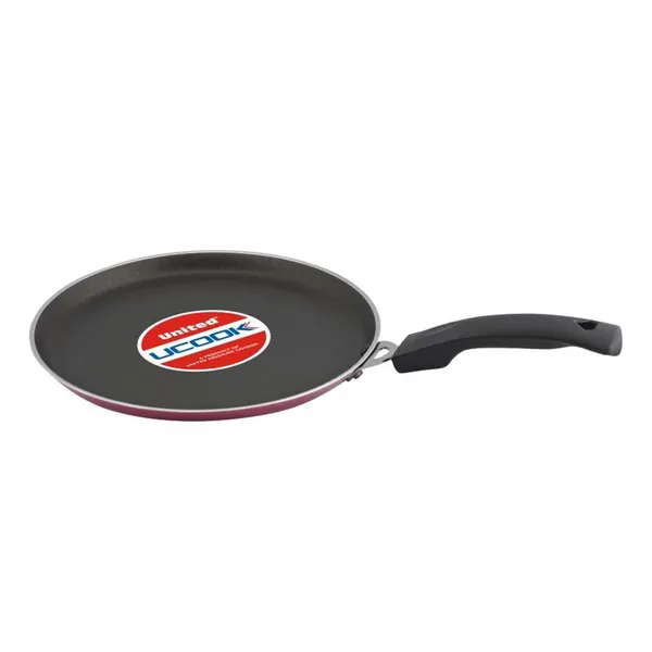 UNITED Ucook Non-Stick Dosa Tawa With Induction Base 280Mm/3Mm