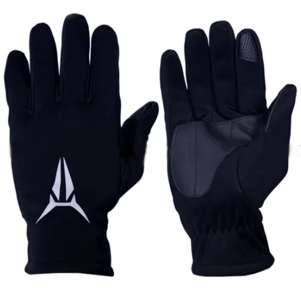 Anti-Skid Touchscreen Windproof And Water Repellent Fleece Lined Gloves For Bike Riding