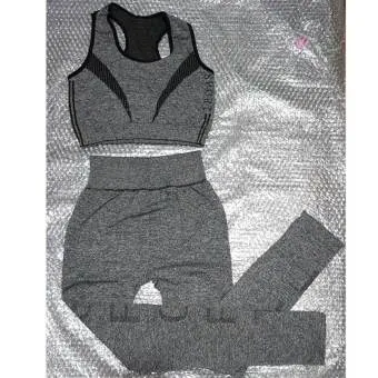 Womens 2 Piece Outfits Crop Top Long Pants Leggings | SY Bazzar