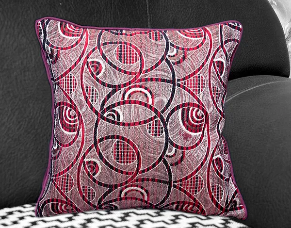 Set Of 5 Chenilles Cushion Covers - 16 Inch X 16 Inch