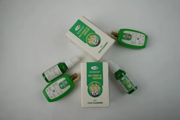 Silver 6 Mushroom No Pimple Kit Cleanser Serum Oily Skin Mushrooms Nepal