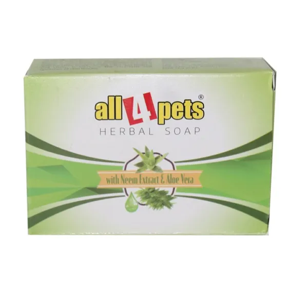 All 4 Pets Herbal Soap 75gm