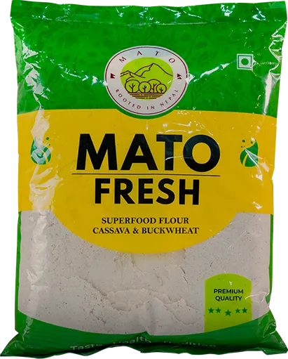Mato Cassava (सिमल तरुल) & Buckwheat (फापर) Flour Mix 1 KG