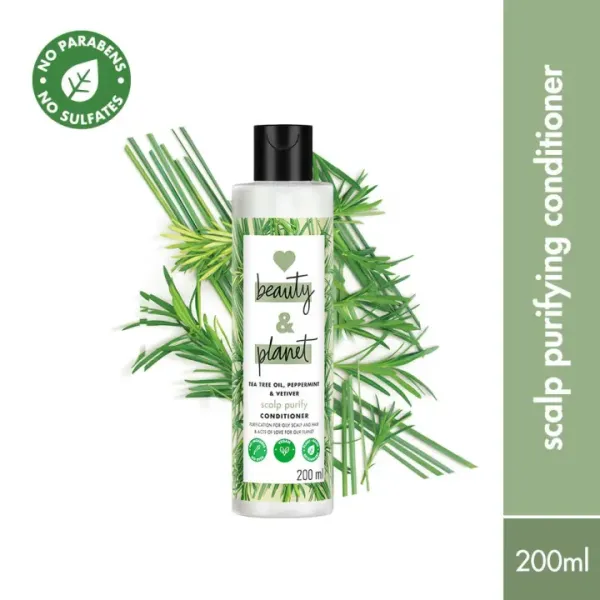 Love Beauty And Planet Tea Tree Oil & Vetiver Radical Refresher Conditioner 200ml