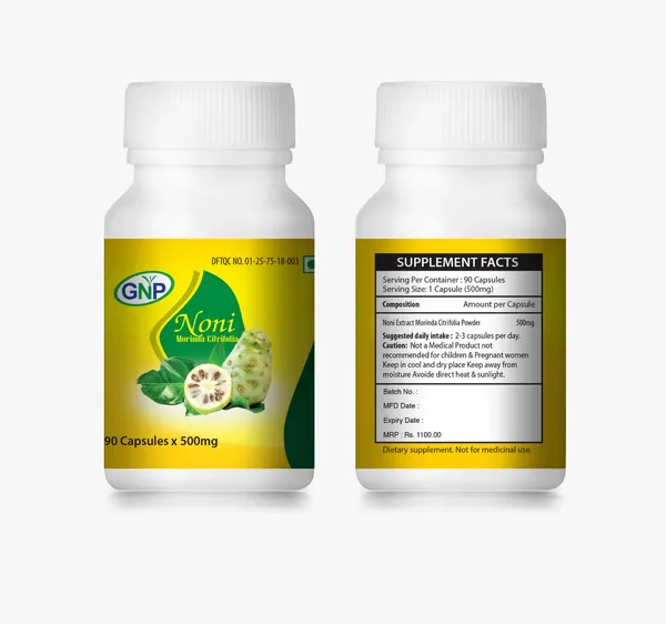 GNP Noni Health Supplement - (90 capsules)