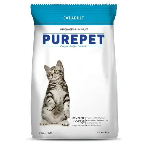 Purepet Ocean Fish Adult Dry Cat Food 7 KG