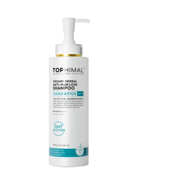 Tophimal Organic Herbal Anti-Hair Loss(Nano Botox) Shampoo-Premium 500ml