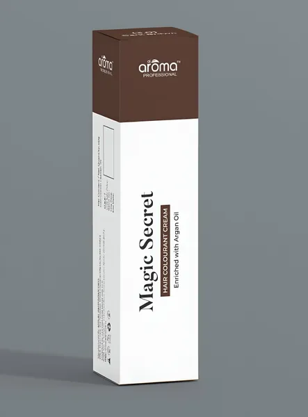Magic Secret Hair Colourant Cream Dark Brown (3.0) with Developer
