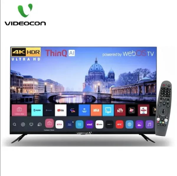 Videocon 50" WebOS ThinkQ AI Smart 4K UHD LED TV