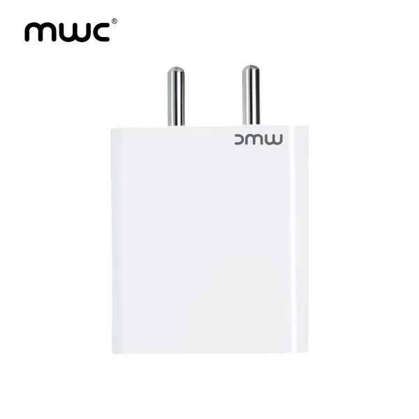 MWC USB-A 25W Fast Charging Travel Adapter | MUA25W | Compatible with All Brands | USB-A Port – White