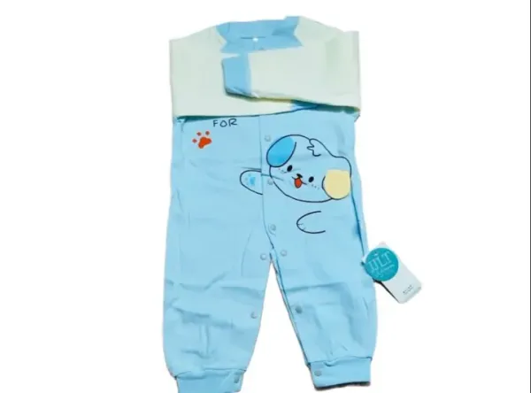 Cotton Jumpsuit For Baby Boy