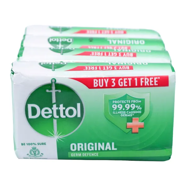 Dettol Original Soap – pack of 4