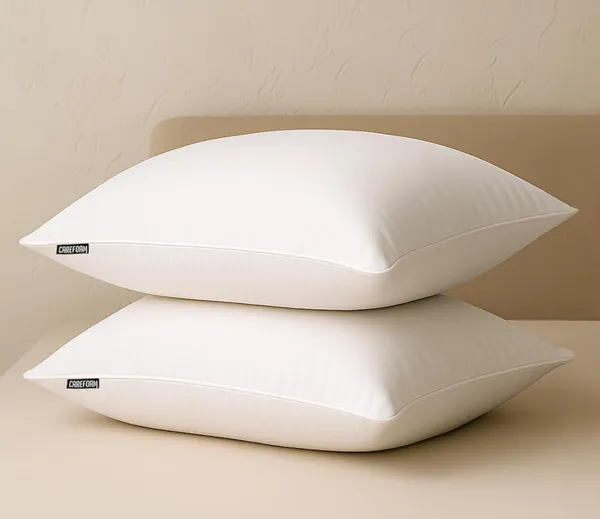 Comfort Economy Soft Pillow | Cozy Support for Everyday Sleep (White, Color May Vary)