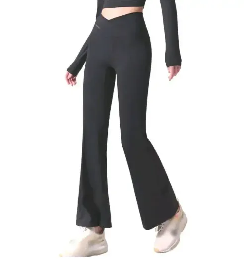 Outer Wear Spring Summer Pants Cross Waist Abdominal Pressure Leggings