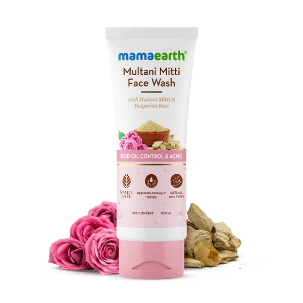 Mamaearth Multani Mitti Face Wash 100 Ml