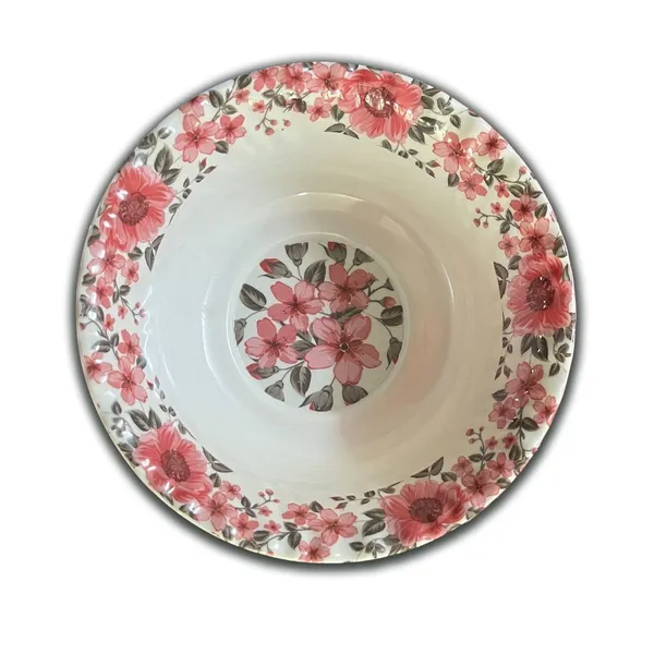 Floral Melamine Bowl - Pack of 6
