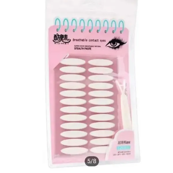 Thick Eyelid Tape - 120 Pairs Breathable Contact Eyes Natural Paste Eye Tape