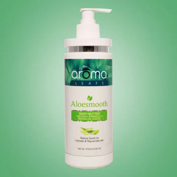 Aroma Leafs Aloesmooth Body Butter-475ml