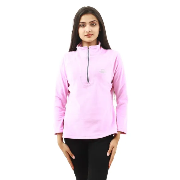 Velour Microtop for Women #003doro(Blush Pink)