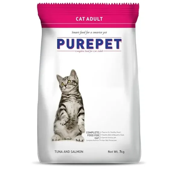 Purepet Tuna And Salmon Adult Dry Cat Food 7 KG